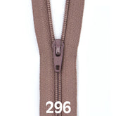 Rits 40 cm | YKK spiraal 3 | 296 heide Rits RITS - YKK - 3 - 40CM - 296 - HEIDE